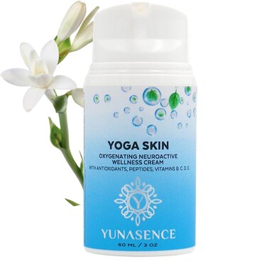 YOGA SKIN Oxygenating Neuroactive Wellness Cream, with Antioxidants, Vitamins B. C. D. E.