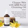 Pranarom - Pure Facial Cleansing Oil (4oz / 120ml) - 100% Pure &amp; Natural Essential Oil Facial Cleanse for Makeup &amp; Impurity Removal