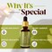 Nourishing Hair Serum For Dry Damaged Hair and Growth   High-performing - Argan Oil &amp; Rosemary Oil For Hair Growth, Nourishment, Frizz Control for Scalp &amp; Beard.