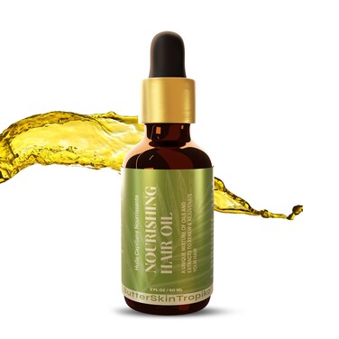 Nourishing Hair Serum For Dry Damaged Hair and Growth   High-performing - Argan Oil &amp; Rosemary Oil For Hair Growth, Nourishment, Frizz Control for Scalp &amp; Beard.