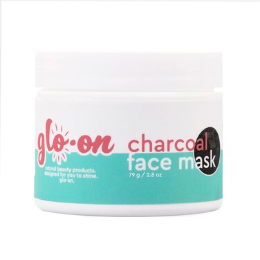 Glo-On Skincare Charcoal Face Mask - Acne Facial Mask With Natural Ingredients, Activated Charcoal &amp; Aloe, Works as Blackhead Remover, Reduces Inflammation, Cleanses, &amp; Refreshes the Skin