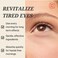 Lights On Brightening Dissolvable Eye Mask Infused with Red Algae, Vitamin C, Peptides, and Black Mulberry - Under Eye Patches for Wrinkles, Dark Circles, Puffiness, and Signs of Aging