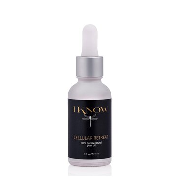 IKNOW CELLULAR RETREAT 100% Pure and Natural Plum Oil Skincare, Pro-Aging Plum Oil Treatment, Facial Serum for Skin Rejuvenation and Renewal, (1oz)