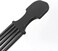 Scalp Scratcher, Scalp Massager, Hair Pick Comb, Pocket Size Comb - Relieves Itchy Scalp - Black, Plastic, One Count