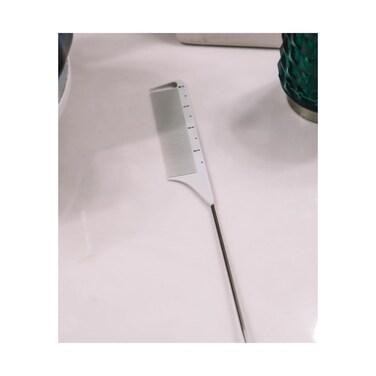 Coiffure Extensions White Counting Rattail Comb