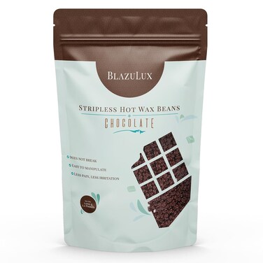 Wax - Chocolate 1000g Hard Wax Beans for Hair Removal, Stripless, for Brazilian Bikini, Face, Eyebrows, Underarms, Arms, Chest, Back, Legs