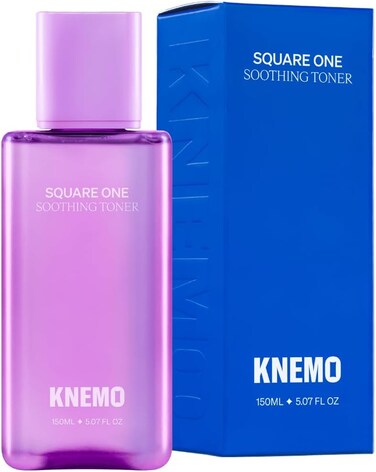 Square One Soothing Toner for Sensitive Skin with Calming CICA, Tea Tree, Anti-Sebum, Antioxidants, AHA, PHA, Niacinamide, Vegan, Cooling, Fragrance-Free   5.07 fl oz ✦ 150ml