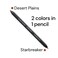 CONTEXT SKIN Dual Lip Pencil for Precision Lip Liner Application   Creamy Formula for Gorgeous Lips   Blendable Dual-Ended Design in Desert Plains &amp; Starbreaker   Cruelty-Free Makeup   2 x 0.5g