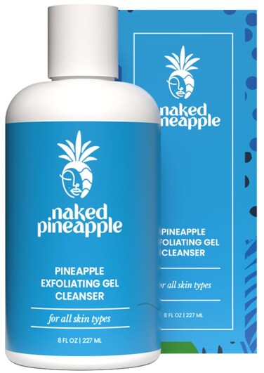 Exfoliating Gel Cleanser with Enzymes, Daily Hydrating Cleanse, Gentle Exfoliation, Moisturizing for All Skin Types - 8oz
