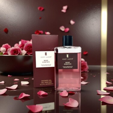 Rose Essence Bath &amp; Shower Gel, 10.2 fl oz