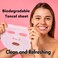 RESPEKT Facial Sheet Mask for Pore Tightening, Collagen Boost, Dark Spots, Moisturizing, Wrinkles: Collagen, Peptide, Hyaluronic Acid, Diamond Powder, Niacinamide, Biodegradable Sheet