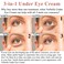 Anti-Aging Under Eye Cream, 3-in-1 Treatment For Dark Circles, Puffy Eyes, Bags &amp; Wrinkles - Firming, Moisturizing &amp; Hydrating - Natural Cucumber, Collagen, Hyaluronic Acid, Retinol, Vitamin E