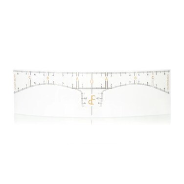 Original Golden Brows Eyebrow Measurement Ruler Roll of 50pcs