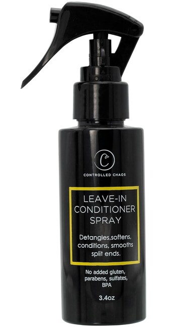Controlled Chaos Leave-In Conditioner Spray&ndash; Anti Frizz Hair Detangler Spray for Dry Damaged Hair with Natural Watermelon &amp; Sunflower Seed Oil &amp; Honey &ndash; Non-Greasy, Gluten, Sulfate &amp; Paraben Free