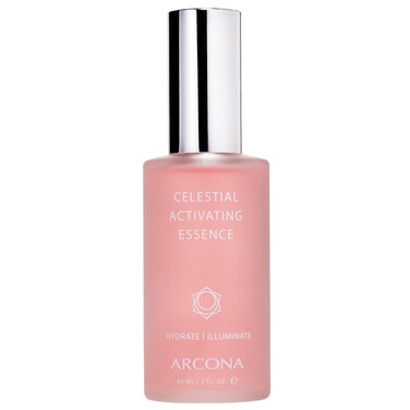 ARCONA Celestial Activating Essence - Rose Water Toner For Face, Organic Bergamot, Rosa Damascena Flower Oil, Chamomilla Flower Extract - 2 Fl Oz. Made In The USA