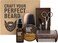 Every Man Jack Beard Grooming Kit for Men - Includes Sandalwood Beard Oil &amp; Beard Balm, Beard Brush, Wooden Dual-sided Comb, Trimming Scissors and Mustache Comb