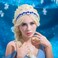 deladola Blue Rhinestone padded Headband Glitter Crystal Hairband Baroque Headbands Party Hair Accessories For Women