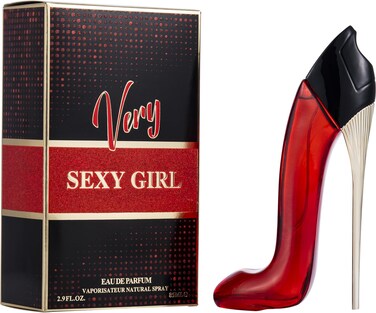 Okian Very Sexy Girl High Heel Perfume for Women, Good Girl Blush Imitation Eau de Parfum 2.9Oz