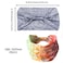 CAKURE Boho Headbands Wide Turban Knotted Head Bands African Head Wraps Yoga Hairbands Hair Scarf Elastic Hair Accessories for Women and Girls Pack of 3