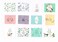 120pcs Assorted Lip Balm Label Sticker for Lip Balm Container Lip Balm Labels Paper Stickers