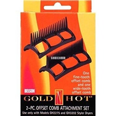 Gold 'N Hot 2-PC Offset Comb Styler Dryer GH2276 Attachment for GH2275 &amp; GH 3202