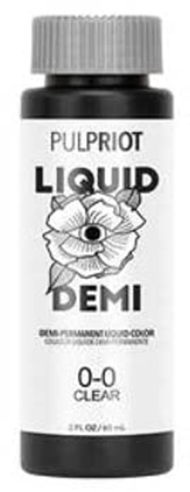Liquid Demi 0-0 Clear 2 oz, Pulp Riot