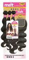 Janet 4x5 HD Lace Frontal Closure - Natural Virgin Remy Human Hair, 10"12"14", 3PCS