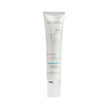 Nu Skin - ageLOC LumiSpa IdealEyes   Say Goodbye to Tired Eyes with Activating Eye Cream   Designed to Work with ageLOC LumiSpa Accent   Targets Dark Circles, Puffy Eyes, and Fine Lines   1 Pack