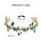 JEAIRTS Green Rhinestone Headband Gold Leaf Wedding Headpiece Bridal Crystal Beaded Hair Pieces Glitter Bride Hair Accessories for Women
