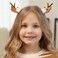BARTOSI Christmas Reindeer Hair Clips Deer Antlers Hair Clip Deer Ears Hair Pins Xmas Holiday Hair Accessories for Women and Girls (Pack of 2)