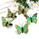 BARTOSI Butterfly Hair Clips Green Butterfly Hair Clip Cute Butterflies Hair Barrettes Styling Hair Accessories for Women and Girls (Pack of 20)