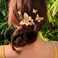 BARTOSI Butterfly Hair Clips Gold Butterflies Hair Pins Bride Wedding Decorative Bobby Pins Hair Accessories for Women and Girls (Pack of 5)