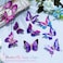 BARTOSI Butterfly Hair Clips Purple Butterfly Hair Barrettes Butterflies Hairpin Cute Decorative Bobby Pins Hair Accessories for Women and Girls (Pack of 10)