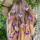 BARTOSI Butterfly Hair Clips Purple Butterfly Hair Barrettes Butterflies Hairpin Cute Decorative Bobby Pins Hair Accessories for Women and Girls (Pack of 10)