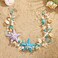 BARTOSI Starfish Bride Wedding Headband Seashell Hair Vine Pearl Bridal Hair Pieces Hair Accessories for Women