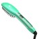 Irresistible Me Revolutionary New Generation Hair Straightening Brush - Ceramic Tourmaline 3D Technology Flattening Straightener - No Hair Damage - Best Professional Flattening Hot Tool - Jade