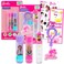 Barbie Lip Balm Set for Girls - Bundle with Barbie Lip Balm, Barbie Lip Gloss, Keychain, Stickers and More   Barbie Lip Balm Kit for Kids, Toddlers