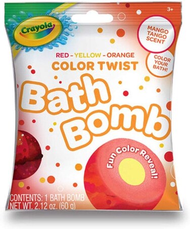 Crayola QQ851HBAZAP24 Bath Bomb in Blind Bag, Multicolor (Pack of 4)