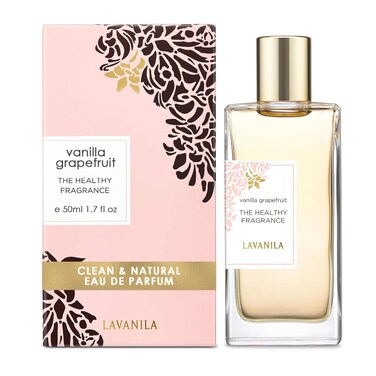 Lavanila Vanilla Grapefruit Perfume for Women, 1.7 Fl Oz - Citrus, Warm Cedarwood &amp; Soft Vanilla Fragrance, Clean and Natural Eau de Parfum Made In USA