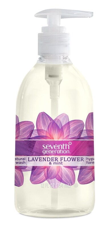Seventh Generation Hand Wash, Lavender Flower and Mint, 12 Ounce (Pack of 6)