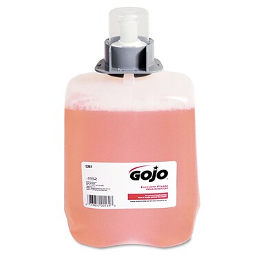 GOJO 526102 Luxury Foam Handwash Refill, 2000mL, Cranberry Scent