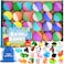 Bath Bombs for Kids with Surprise Inside,24 Pack Kids Bath Bombs for Gift, Shower Bombs for Bubble Bath, Bath Bombs with Surprise and Bag, Bubble Bath Toys for Girls Boys Ages 3+
