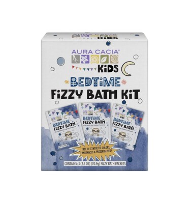 Aura Cacia Kids Bedtime Fizzy Bath Kit