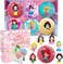 Bath Bombs for Kids: XXL Princess Bath Bombs with Toys Inside, Kids Bath Bombs Rich in Natural Essential Oils, Organic Bath Bombs Gift Set for Dry Skin Moisturize, Bath Bombs for Girls(6 Pcs)