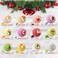 Christmas Bath Bombs for Kids with Surprise Toys Inside - Kids Advent Calendar Bathbombs -12 Pack Safe Fizzy Balls Made with Extracted Essential Oils Bubble Bath Bombs Kids Christmas Gifts