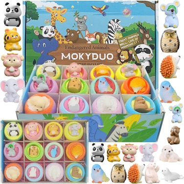 Bath Bombs for Kids with Surprise Inside,12-Pack Natural Organic Kids Bath Bombs with Endangered Animals Toys, Fun &amp; Educational Gift, Ideal Birthday,Christmas,Children's Day Gifts kit