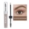 MAEPEOR Waterproof Eyebrow Gel 8 Colors Full-pigmented Long Lasting Liquid Brow Gel for Fuller &amp; Defined Looking (#03 Medium Brown）