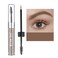 MAEPEOR Waterproof Eyebrow Gel 8 Colors Full-pigmented Long Lasting Liquid Brow Gel for Fuller &amp; Defined Looking (#03 Medium Brown）