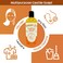 Vermont Orange Castile Soap, Gentle Liquid Soap for Sensitive Skin &amp; Natural Body Wash, Organic Hair Shampoo for Oily Hair, Aloe Castile Soap for Men &amp; Women - 16 Oz