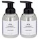 CLEAN MAMA Plant-Derived Foaming Hand Soap - Aromatic and Nourishing Hand Wash, Natural Essential Oils Infused - USDA Certified Biobased - 12 Ounce, Lavender, 2 Pack